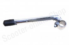 Вынос руля велосипеда   (под рулевую резьбовую) (L-200mm, D-22mm)   (хром) (под углом)   "MA