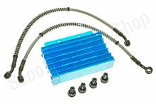 Радиатор масляный  #4 синий