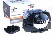 Головка цилиндра TTR125  152FMI 153FMI 125сс d-52.4  увелич. клапаны d-24/27  +распредвал, коромысла