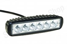 Светодиодная фара FR6L-18W flood ближний, рабочий свет