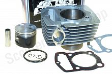 Цилиндро-поршневая группа CB150 d-62, p-15 (тефлон)  SM-PARTS