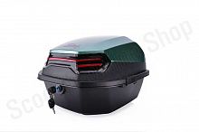 Кофр  48L  39х39х29см  #ROBIK  "LIPAI"  (темно-зеленый глянцевый)