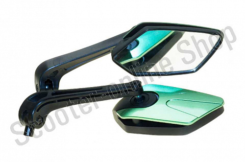 Зеркала М8/М10 "Red" зеленые комплект Зеркала М8/М10 "Red" зеленые комплект