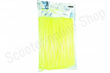 Накладки на спицы декоративные L-240 салатовые 