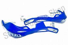 Защита рук малая металл синяя  комплект 