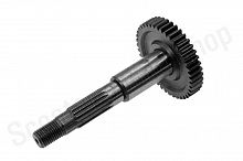 Вал редуктора ведомый с шестерней Yamaha Jog 50 (42Т, L-128)