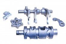 Вал переключения передач (копирный, с вилками) 156FMI, 161FMJ, 163FML, 165FMM