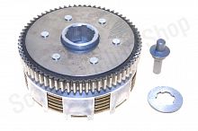 Сцепление в сборе 170MM-2 (CB250) water, 4V  ZS