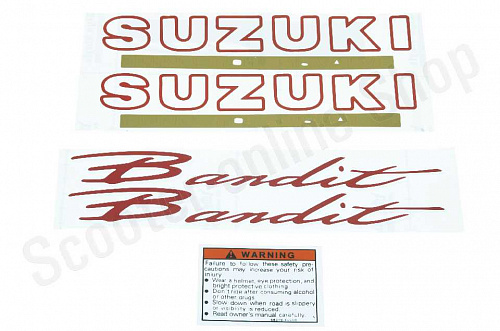 Наклейки Suzuki Bandit 20022 фото фотография изображение картинка