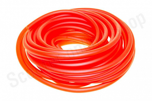 Шланг топливный 10 метров силиконовый (красный) фото фотография изображение картинка