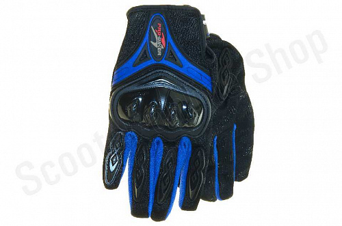 Мотоперчатки перчатки мото Перчатки Pro-Biker MCS-42 Blue, XXL фото фотография 