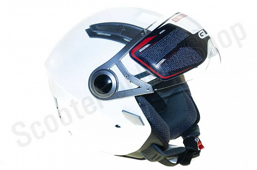 Шлем открытый Шлем открытый  GLX GX01-B-L White S(56) фото фотография 