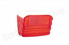 Стекло стоп-сигнала Alpha прямоуг.  / 06613