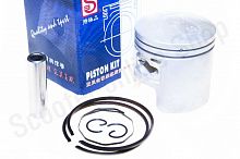 Поршень в сборе  AD50, Lets  65cc  +0.50  44.50  "SEE"  (Sheng-E)  TW
