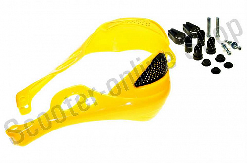 Защита рук на руль (mod:1, MONSTER ENERGY, желтые) XJB Защита рук на руль (mod:1, MONSTER ENERGY, желтые) XJB