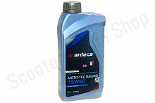 Масло моторное Ardeca MOTO-TEC RACING 15W50(МA2), Synth 1л.