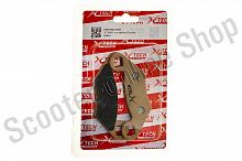 Колодки тормозные дисковые #15 X-TECH (less-metallic) медь