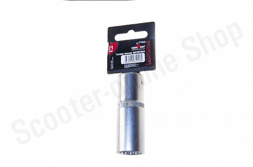 Головка свечная Магнитная 21мм Сервис Ключ Головка свечная Магнитная 21мм Сервис Ключ