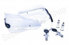 Защита руля универсальная 22/28мм EXC CRF YZF KXF белый