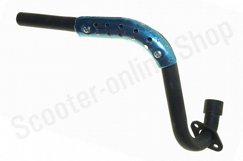 Патрубок глушителя RAPTOR 50сс (до 2009г.) фото фотография изображение картинка