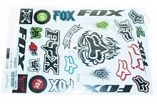 Наклейки спонсор   FOX  32х24см