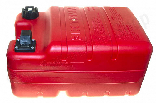 Лодочный бак с коннектором 24л Yamaha цвет: красный фото фотография изображение картинка