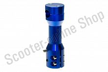 Вынос руля  для скутера 22мм  траверса 22мм синий