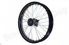 Диск передний Kayo125  TTR125  17 х1,85  ось15, алюминий, черный