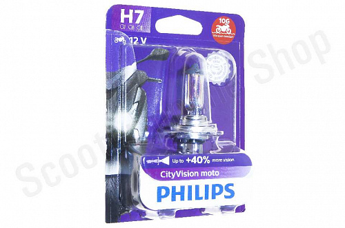 Лампа фары Philips H7 12v 55w / 12972ctvbw фото фотография изображение картинка