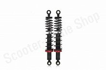 Амортизаторы задние  Delta  340mm, регулируемые  "JSBM"  (черные/черные)