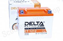 Аккумулятор 1212 Delta AGM YTX14-BS YTX12-BS 148х128х84