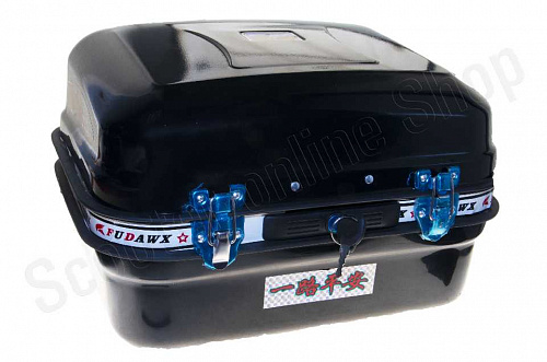 Кофр Alpha чёрный металл 24л фото фотография изображение картинка Кофр Alpha чёрный металл 24л фото фотография изображение картинка