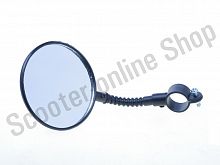 Зеркало круглое на гибкой ножке белый катафот