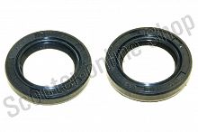 Сальники коленвала 152QMI 157QMJ  комплект 2шт 19.8*30*5 х2  "HND"