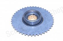 Звезда  коленвала  YX150  (WD150)  эл.стартер 44T  SM-Parts 