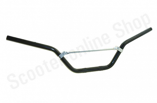 Руль алюминиевый  (черный) питбайк фото фотография изображение картинка