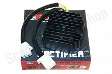 Реле-регулятор 4T 152QMI, 157QMJ 125-150cc (2пр.) (3+3 конт.)