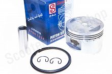 Поршень в сборе  157QMJ 3рем. +0.75  d-58.15  "See"  Sheng-E  TW