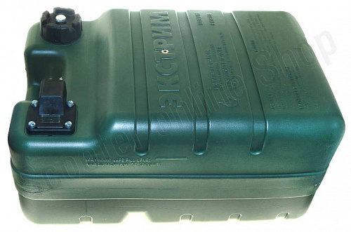 Лодочный бак с коннектором 24л цвет: зеленый фото фотография изображение картинка