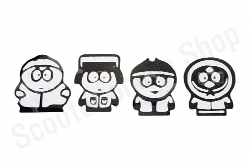Наклейка SOUTH PARK (20х6см) (черная) фото фотография изображение картинка Наклейка SOUTH PARK (20х6см) (черная) фото фотография изображение картинка