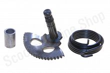 Сектор кикстартера + пружина + втулка  2T  Jog 50 1E40QMB