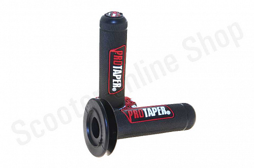 Ручки руля  универсальные  "MONSTER"  #HP1  (красное пламя)