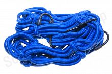 Сетка крепежная на багажник 35*35 (синий)