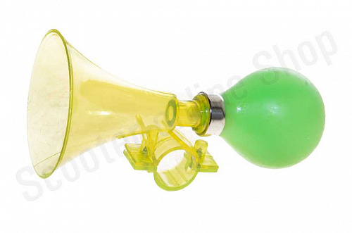 Клаксон зеленый дудка Клаксон зеленый дудка