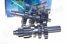 Коробка передач  в сборе  153FMI, 154FMI, TTR125    d-12 "KOMATCU"