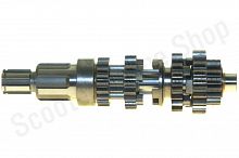 Вал КПП первичный в сборе 164FML, 166FMM (CG, CB200-250) Stels Delta 200, Racer RC200-250