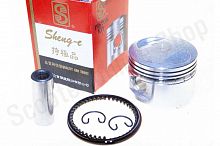 Поршень в сборе  139QMB  65cc 2рем. +0.50 d-44.50  "See" Sheng-E  TW