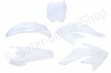 Пластик питбайк (тип CRF70) белый  комплект