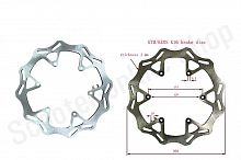 Диск тормозной передний (260*4мм) KTM/KEWS K16 Voron Moto