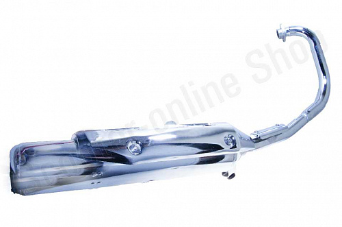 Глушитель  YBR125 фото фотография изображение картинка